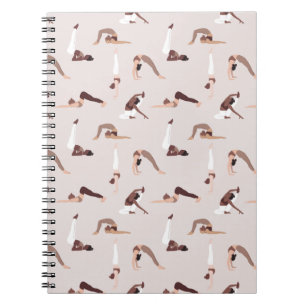 Cuaderno instructor de yoga equipo deportivo