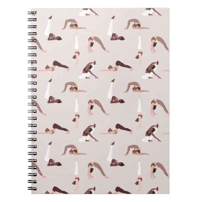 Cuaderno instructor de yoga equipo deportivo (Frente)