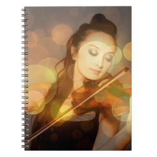 Cuaderno Instrumento solistin de artista violín