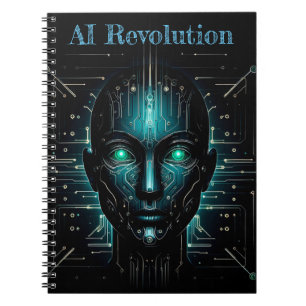 Cuaderno Inteligencia artificial robótica fantasía arte cie