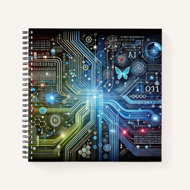 Cuaderno Inteligencia Digital: Revista Informática (Anverso)