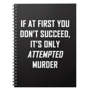 Cuaderno Intento de asesinato