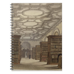 Cuaderno Interior de la biblioteca pública, Cambridge, de