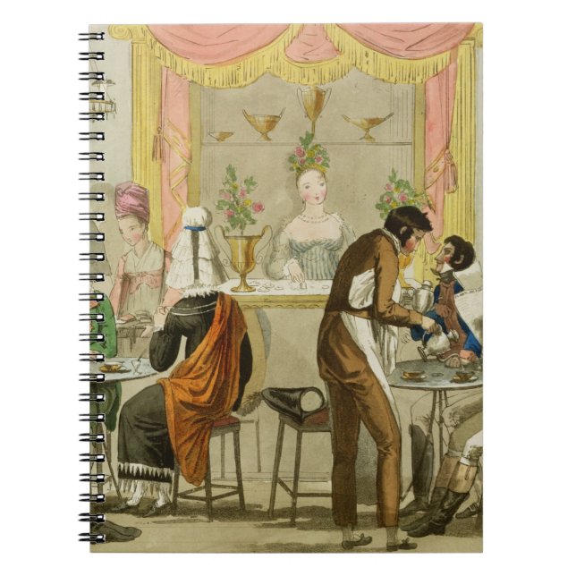 Cuaderno Interior de un café, pub. para Guillermo Pearm (Frente)