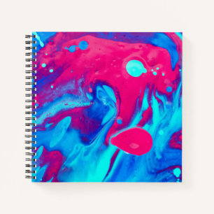 Cuaderno Interior de una lámpara de lava