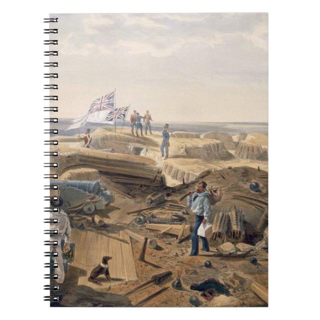 Cuaderno Interior del Redan, placa 'de Seat de la guerra (Frente)