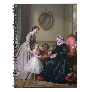 Cuaderno Interior en "las castañas" Wimbledon, abuela
