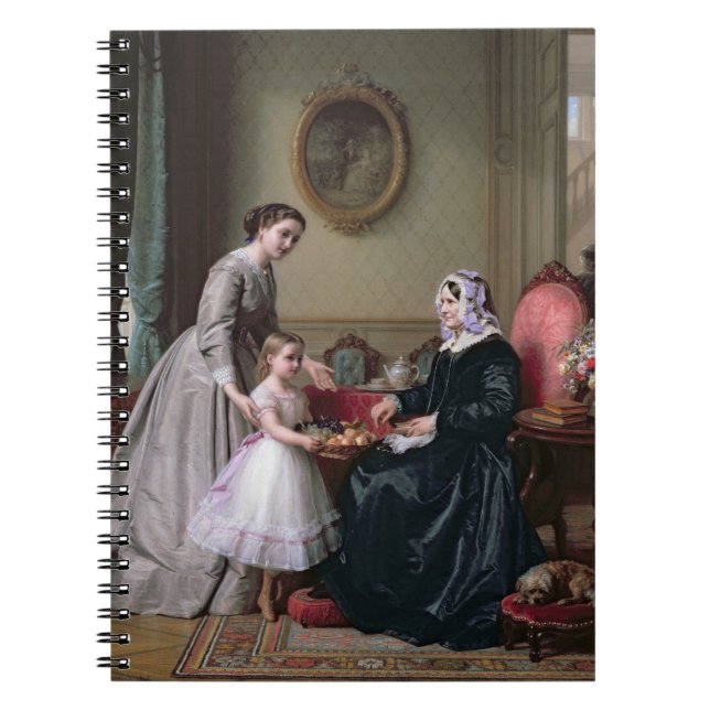 Cuaderno Interior en "las castañas" Wimbledon, abuela (Frente)