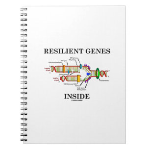 Cuaderno Interior resistente de los genes (réplica de la