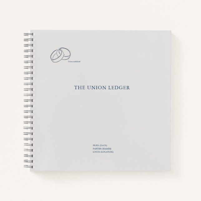 Cuaderno Interlocking Rings- Minimalist Union (Anverso)