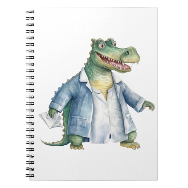 Cuaderno Interno de cocodrilo (Frente)