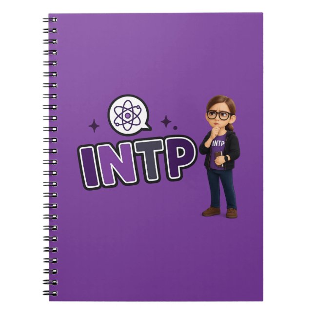 Cuaderno INTP — A Mente Investigadora (Frente)