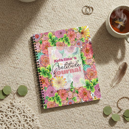 Cuaderno Intrincadas Florales Artísticas vibrantes dibujada