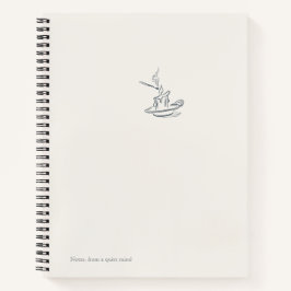 Cuaderno Introvert Quiet Solitude Giftable Notebook