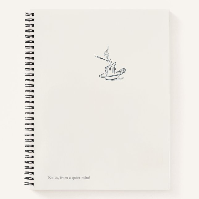 Cuaderno Introvert Quiet Solitude Giftable Notebook (Anverso)