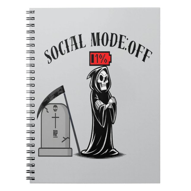 Cuaderno Introvertido de pañales antisociales (Frente)