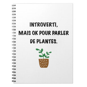 Cuaderno Introvertis y plantes.