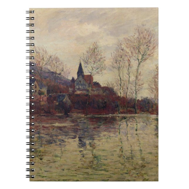 Cuaderno Inundaciones de Claude Monet el | en Giverny (Frente)