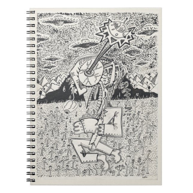 Cuaderno Invasión alienígena, o, La siembra (Frente)