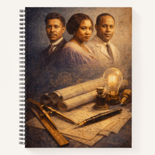 Cuaderno Inventores Legendarios Negros