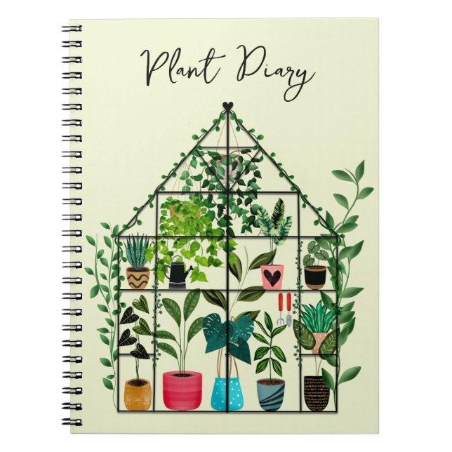 Cuaderno Invernadero Acogedor (Frente)
