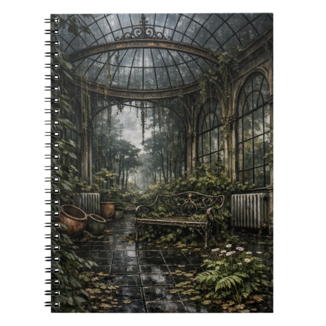 Cuaderno Invernadero Orangery Beautiful Decay  (Frente)