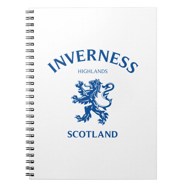 Cuaderno INVERNESS Scotland (Frente)