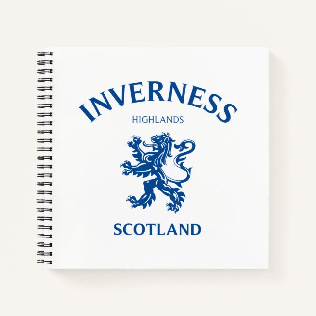 Cuaderno INVERNESS Scotland (Anverso)