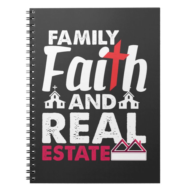 Cuaderno Inversor inmobiliario de familia Faith Realtor inm (Frente)