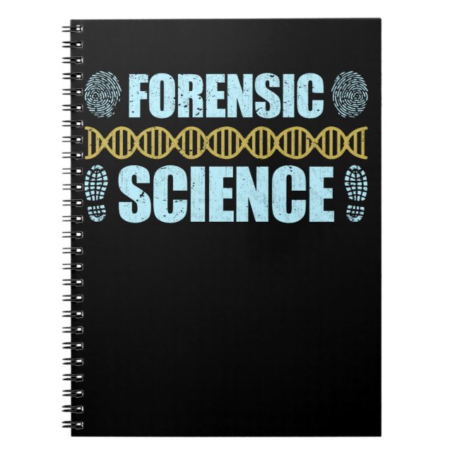 Cuaderno Investigación científica forense Criminología ADN (Frente)