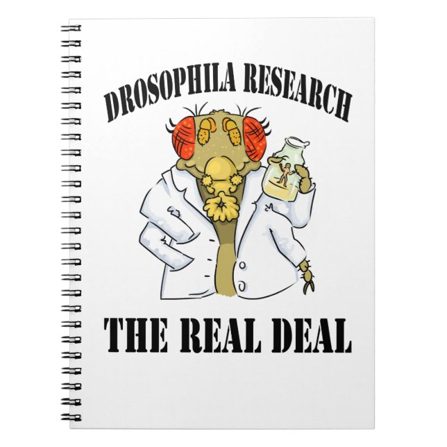 Cuaderno Investigación de la Drosophila (Frente)