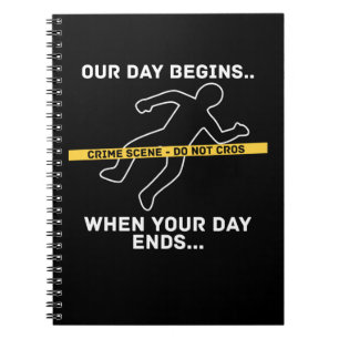 Cuaderno Investigador de Ciencias Forenses Detective Forens