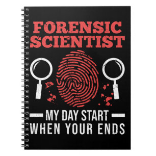 Cuaderno Investigador forense en ciencias forenses científ