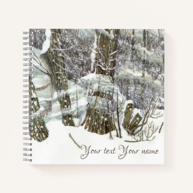 Cuaderno Invierno (Anverso)
