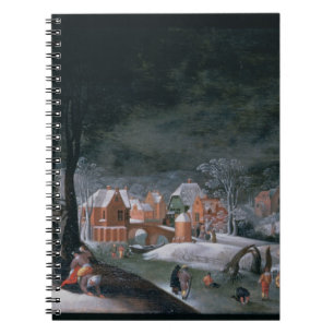 Cuaderno Invierno (aceite en el panel) (véase también