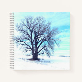 Cuaderno Invierno Azul