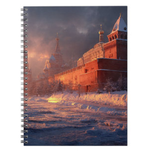 Cuaderno Invierno de Crimson en el bloc de notas del Kremli