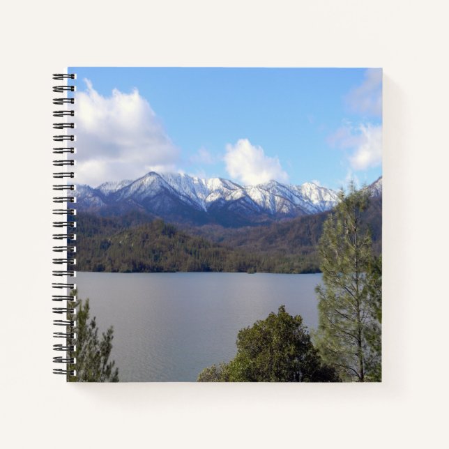 Cuaderno Invierno en el lago Whiskeytown... (Anverso)