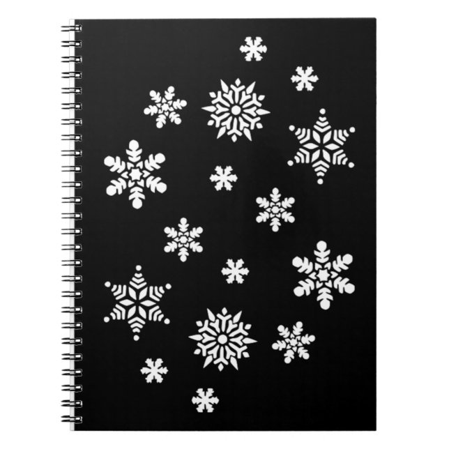 CUADERNO INVIERNO SNOWFLAKES (Frente)