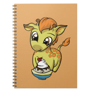 Cuaderno ¡Invitación dulce! Jirafa