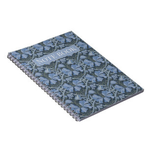 Cuaderno Invitación elegante de patrón floral en acuarela a