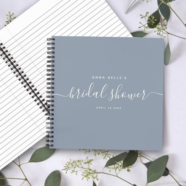 Cuaderno Invitado a ducha de Moda azul turquesa con estilo  (Subido por el creador)