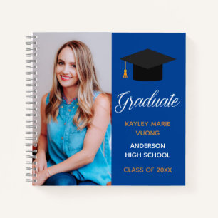 Cuaderno Invitado a graduación automática de foto de gradua
