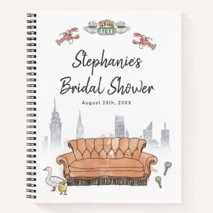 Cuaderno Invitado a la despedida de soltera de Central Perk