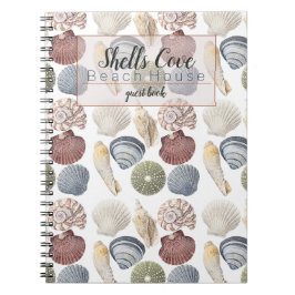 Cuaderno Invitado de alquiler de vacaciones de Shell Art Be