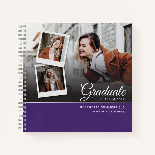 Cuaderno Invitado de Graduación Foto Grad 2025 (Anverso)