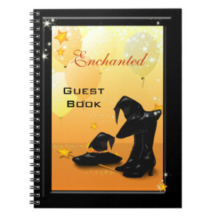 Cuaderno Invitado Fiesta de brujas encantadora de brujas de