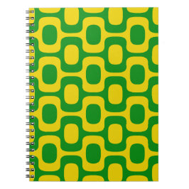 Cuaderno Ipanema Sidewalk Pattern, Beach Pattern, Brazil