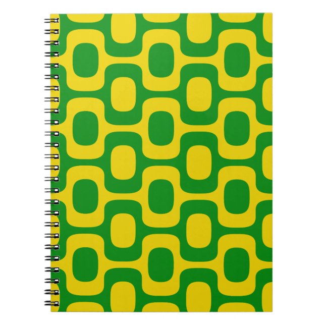 Cuaderno Ipanema Sidewalk Pattern, Beach Pattern, Brazil (Frente)