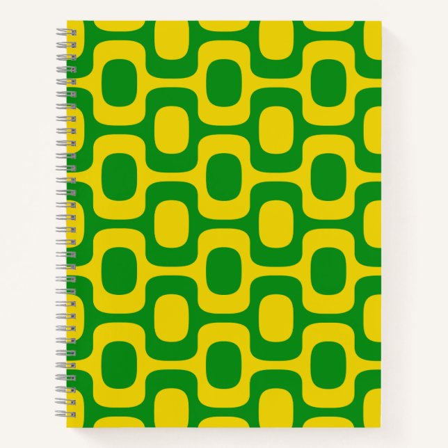 Cuaderno Ipanema Sidewalk Pattern, Beach Pattern, Brazil (Anverso)